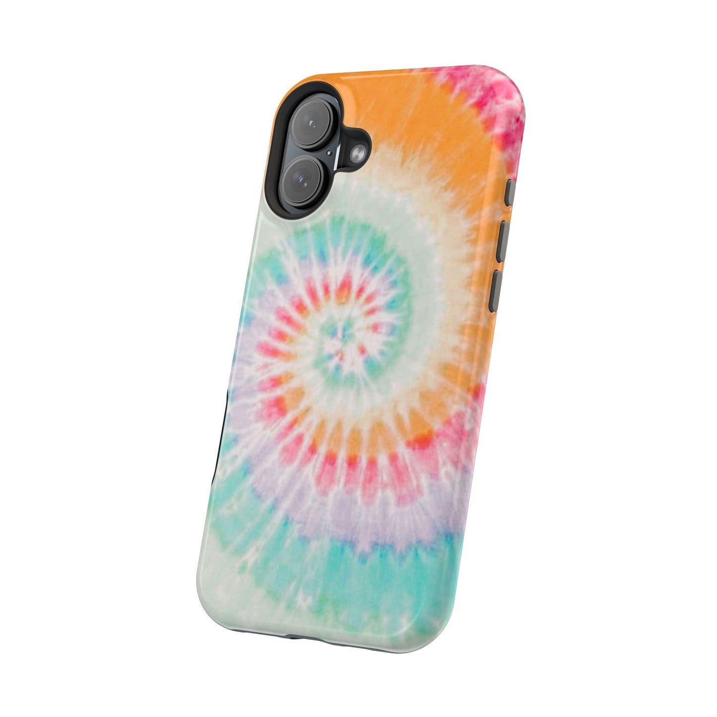 Pastel Tie-Dye MagSafe iPhone Case – Soft Colors & Magnetic Functionality