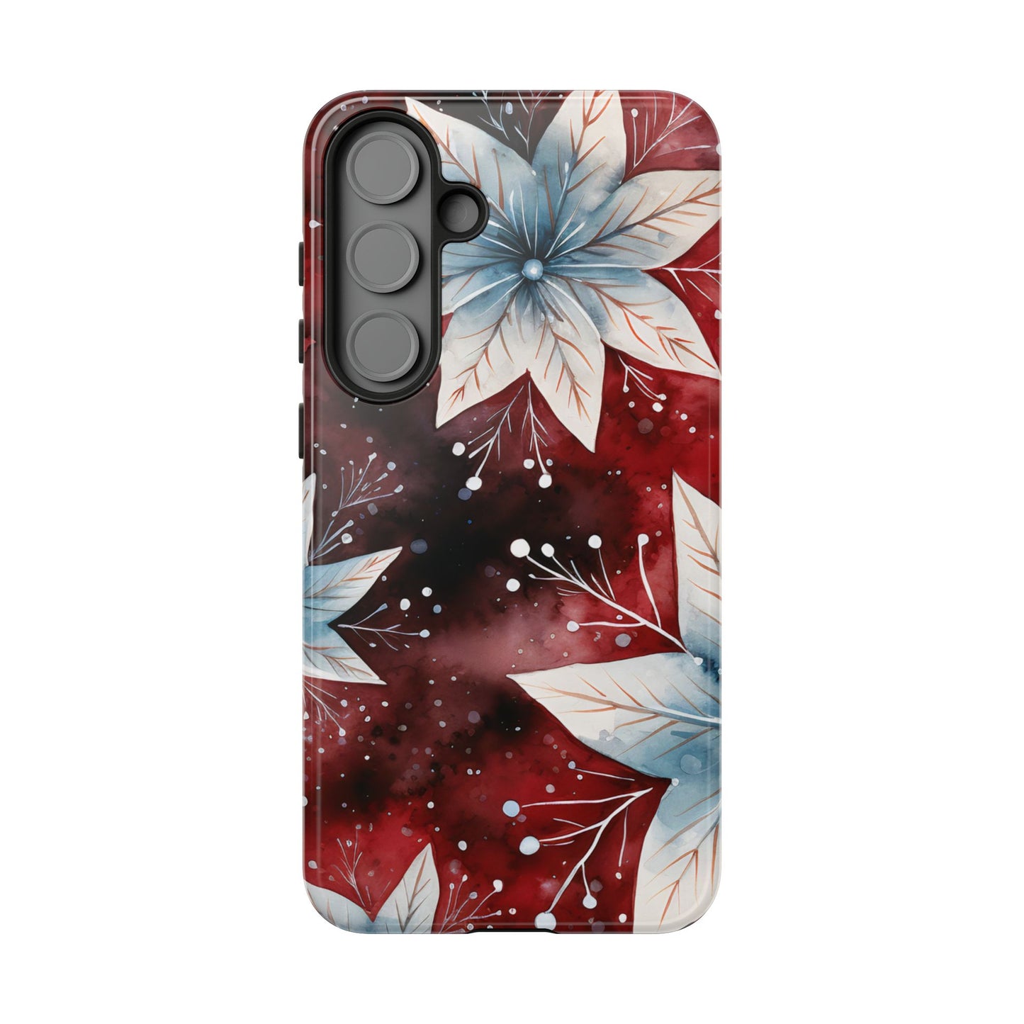 Winter Bloom Poinsettia – Samsung Galaxy Case