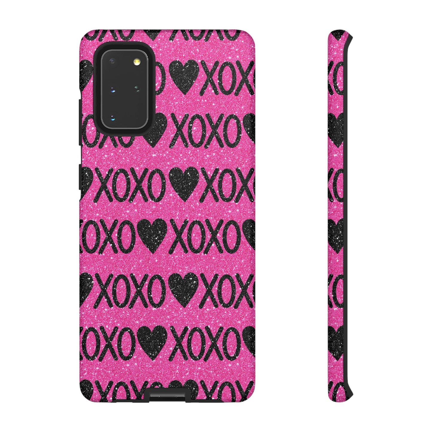 XOXO Glitter Hearts Samsung Case