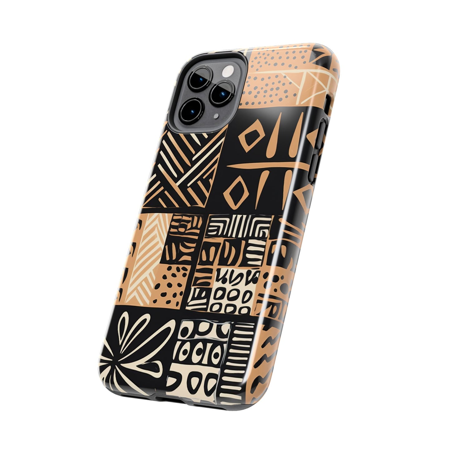 Tribal Geo-Pattern iPhone Series Case – Bold Ethnic Design