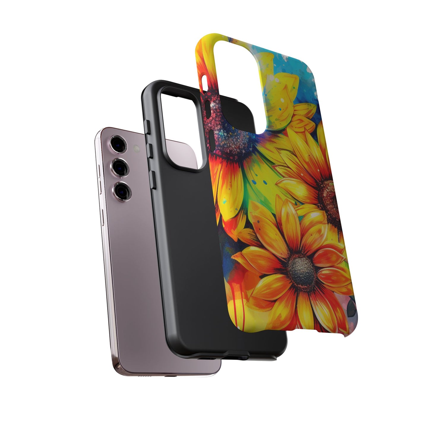 Vibrant Sunflower Splash - Samsung Galaxy Series Case