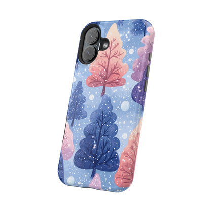 Pink & Purple Winter Wonderland - MagSafe iPhone Series Case