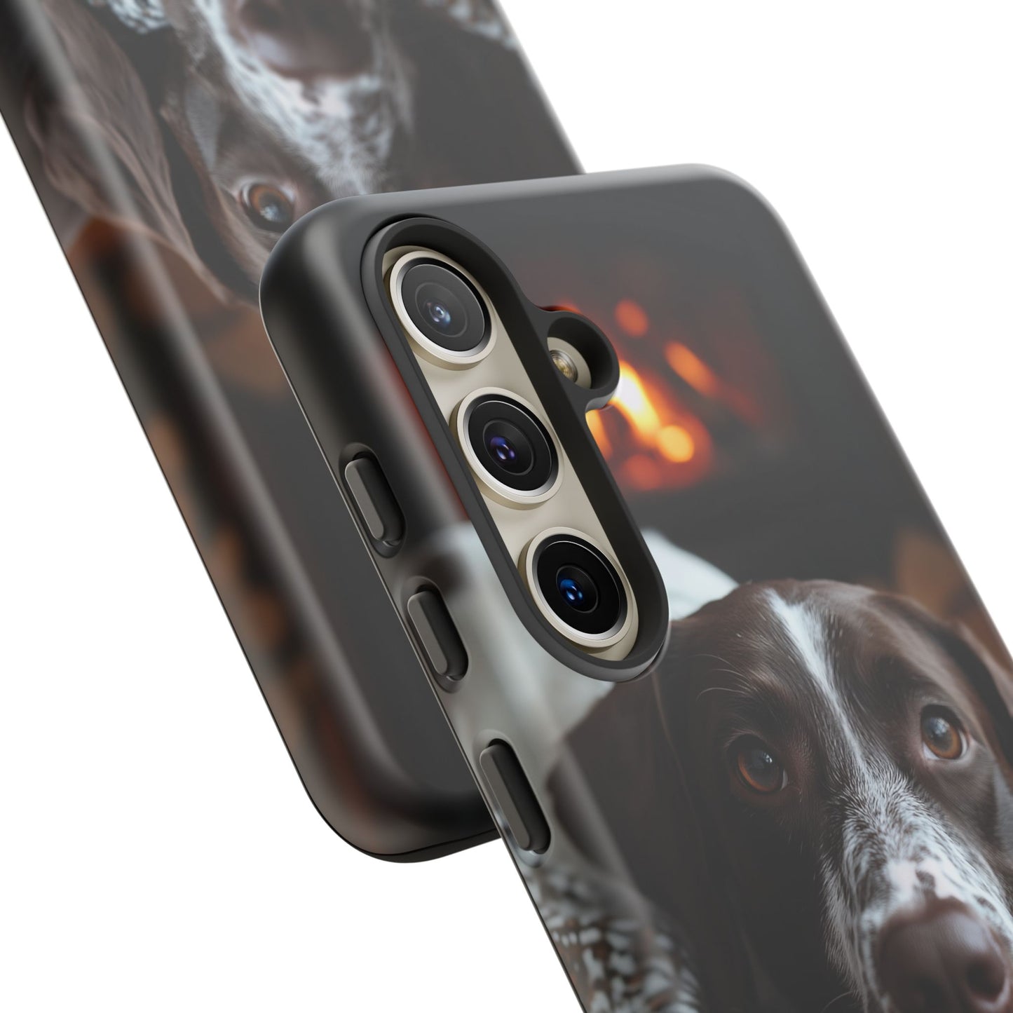 Relaxed German Shorthaired Pointer Samsung Galaxy Case – Rustic Charm Protective Cover