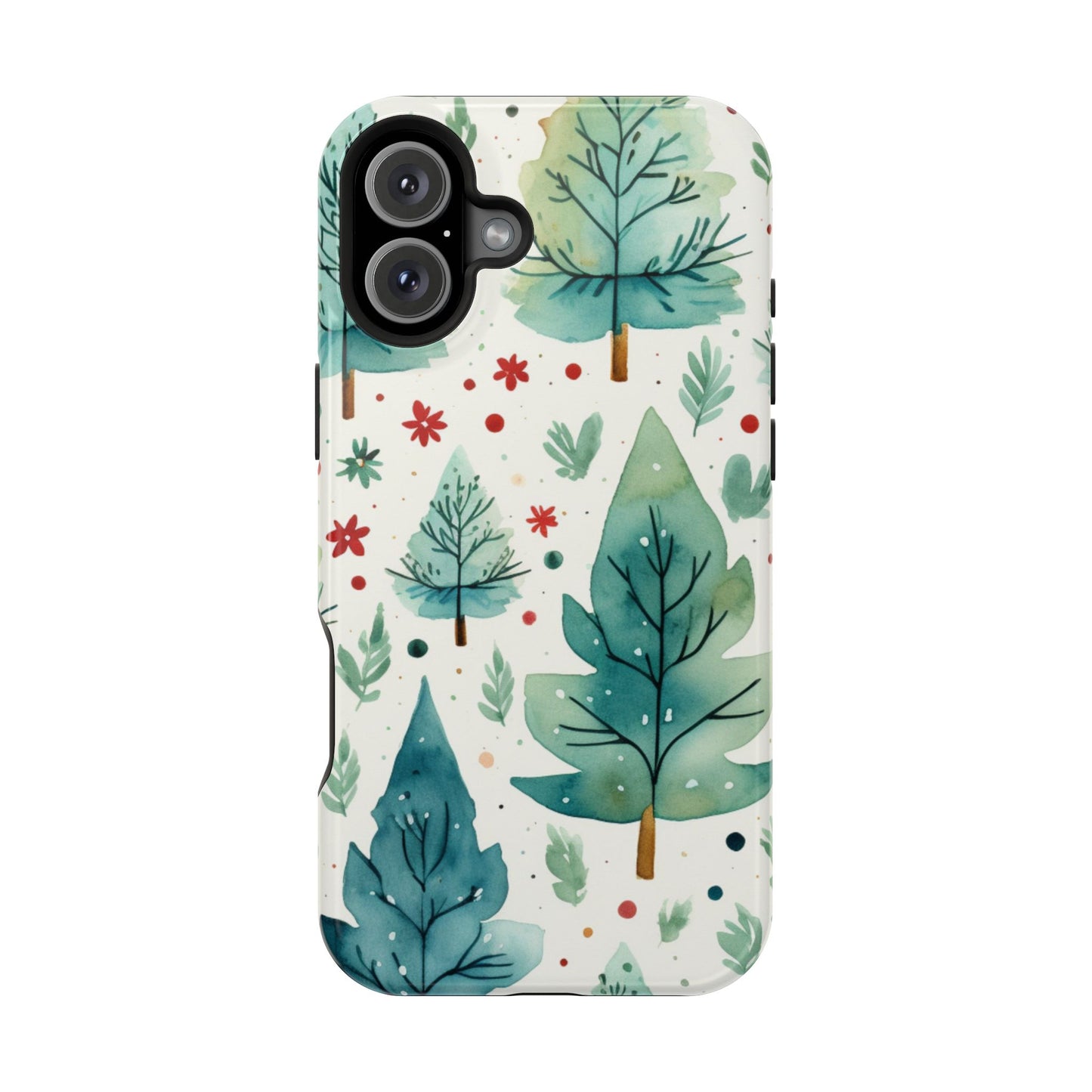 Watercolor Winter Forest - MagSafe iPhone Series Case