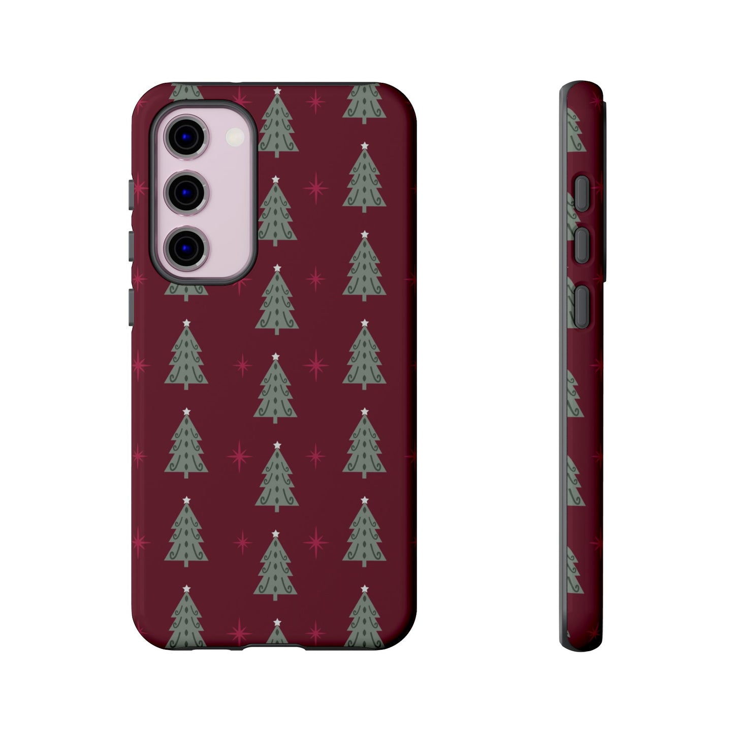 Retro Christmas Tree Pattern – Samsung Galaxy Series Case