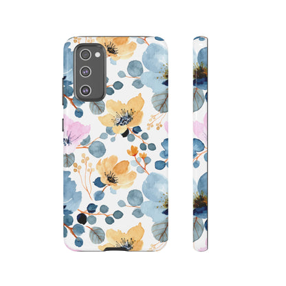 Spring Radiance – Samsung Galaxy Case with Bold Watercolor Florals