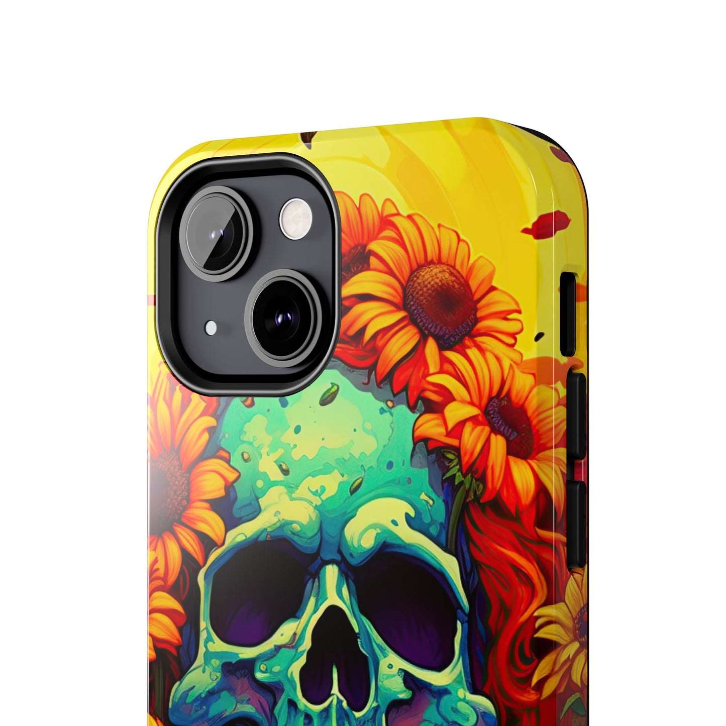 Sun Kissed Skull iPhone Case