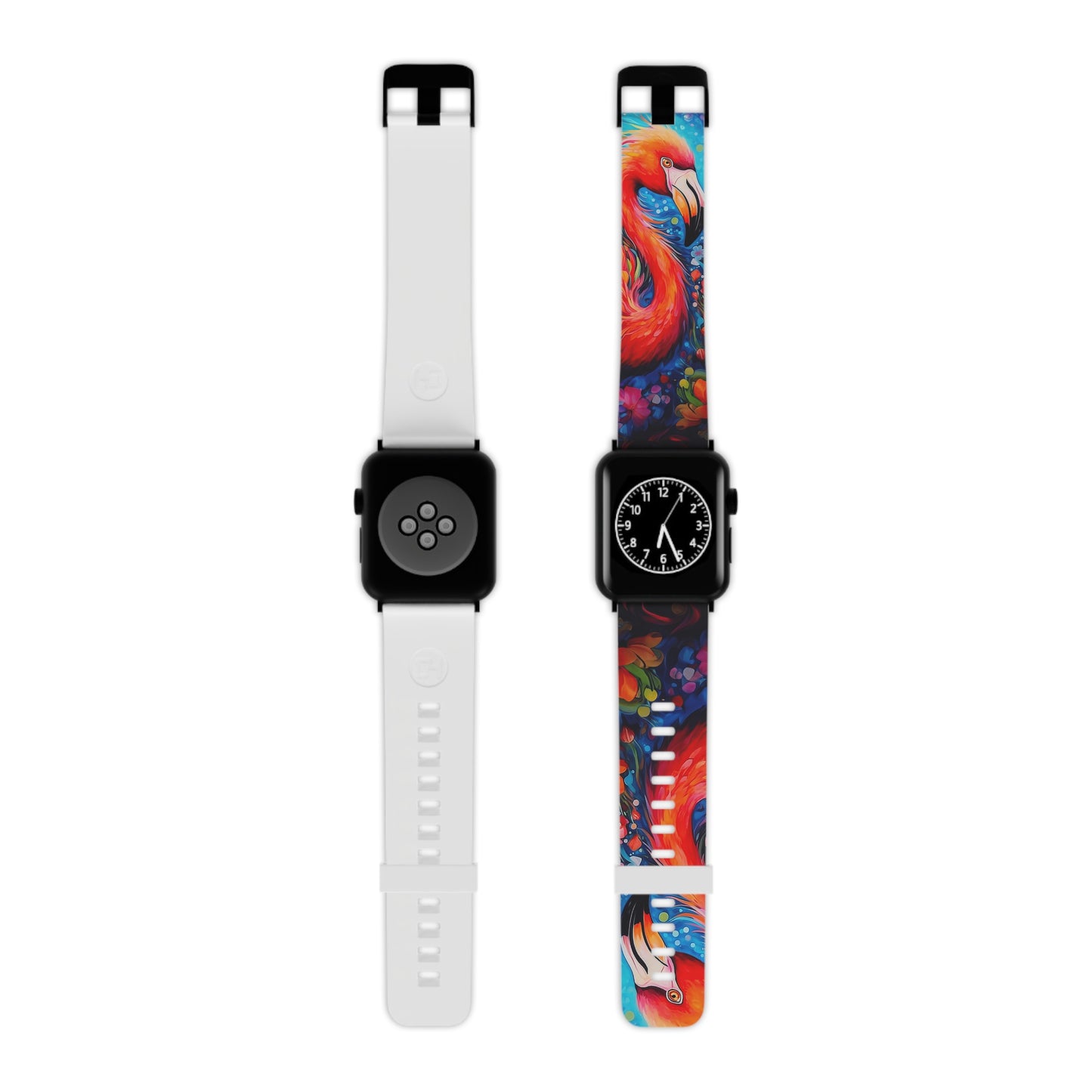 Tropical Elegance Flamingo Apple Watch Band