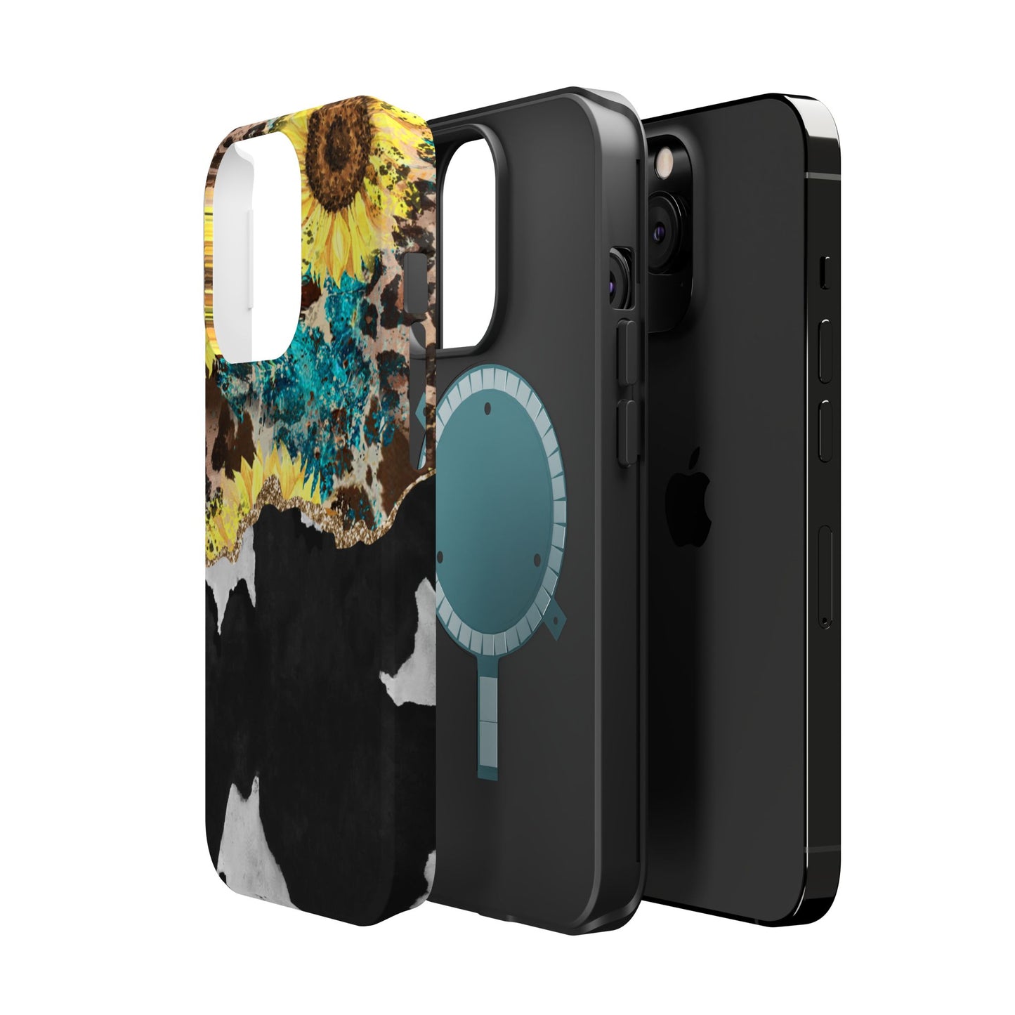 Rustic Sunflower Leopard Glam - MagSafe iPhone Series Case