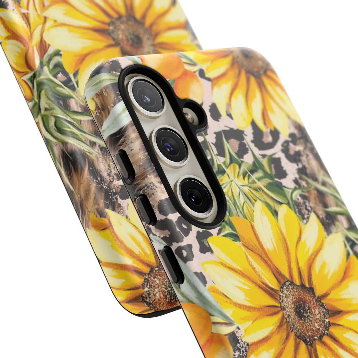 Leopard Sunflower Chic - Samsung Galaxy Series Case