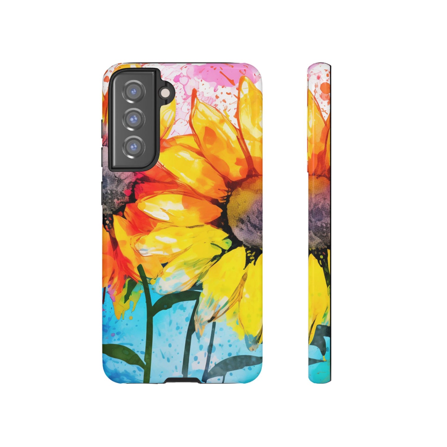 Bold Watercolor Sunflowers - Samsung Galaxy Series Case