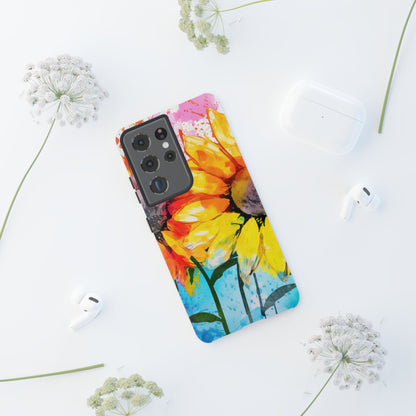 Bold Watercolor Sunflowers - Samsung Galaxy Series Case