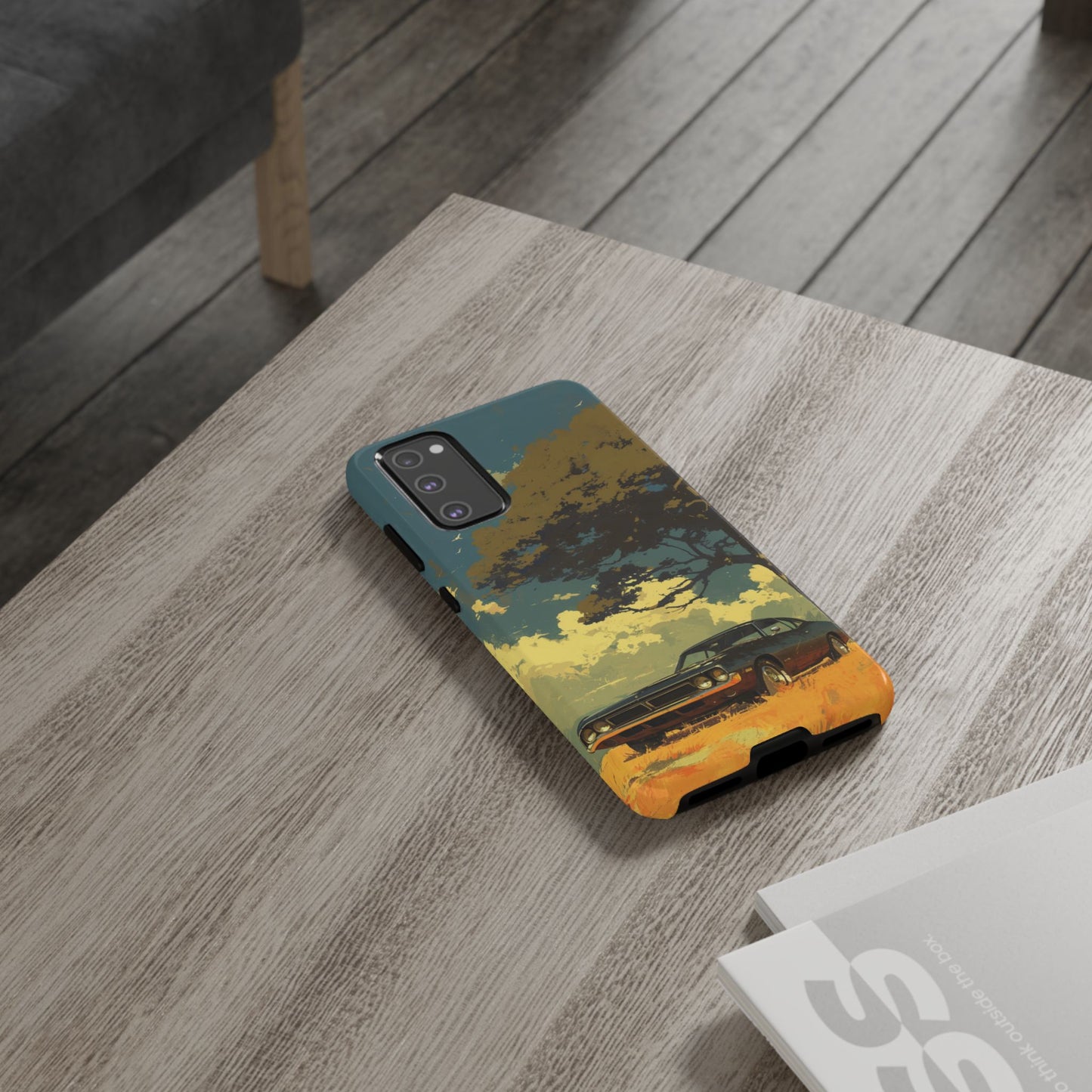 Retro Road Trip Vintage Car iPhone Case