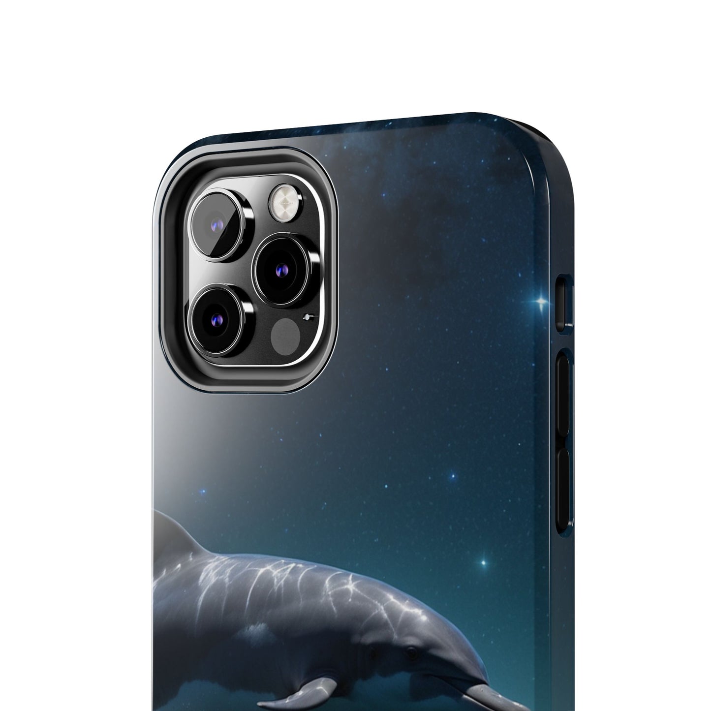 Midnight Ocean Dolphin - iPhone Case