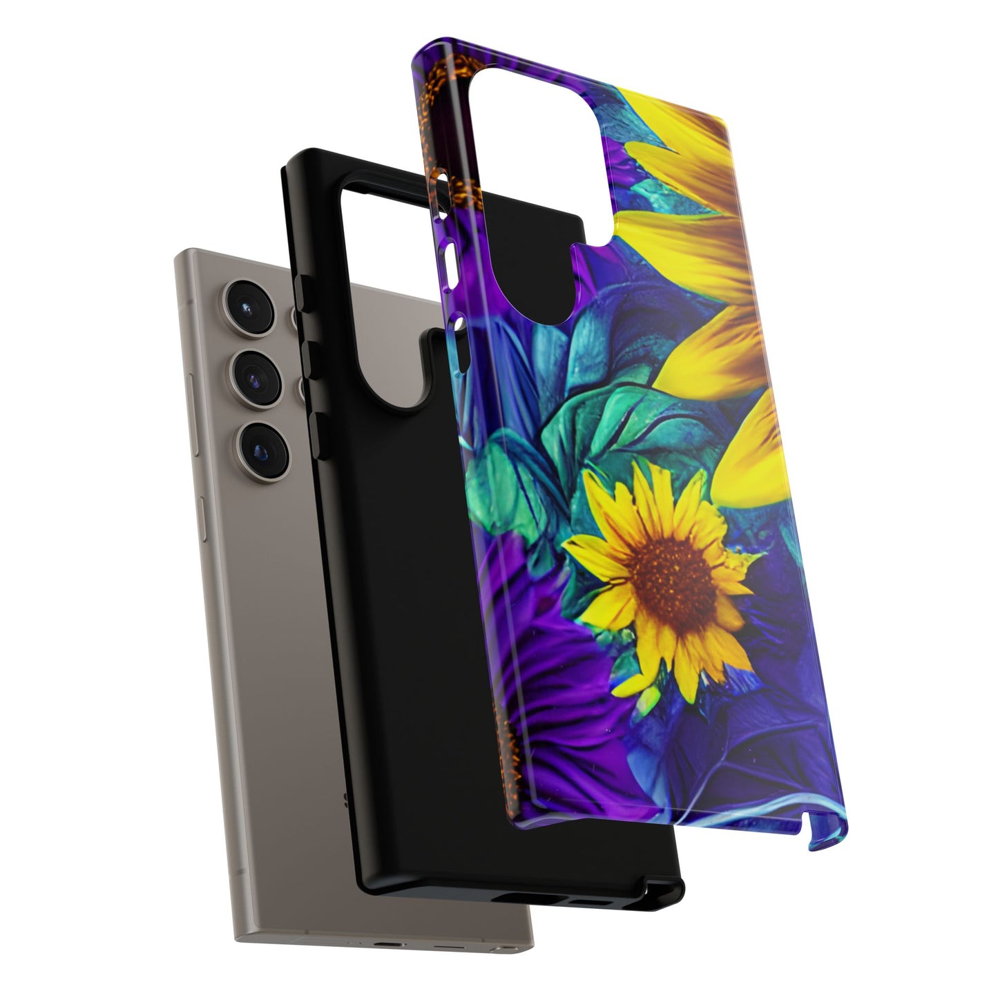 Purple & Gold Sunflower Dream - Samsung Galaxy Series Case