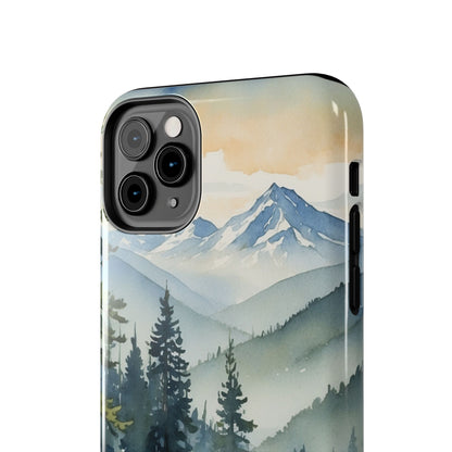 Tranquil Mountain Escape - iPhone Case