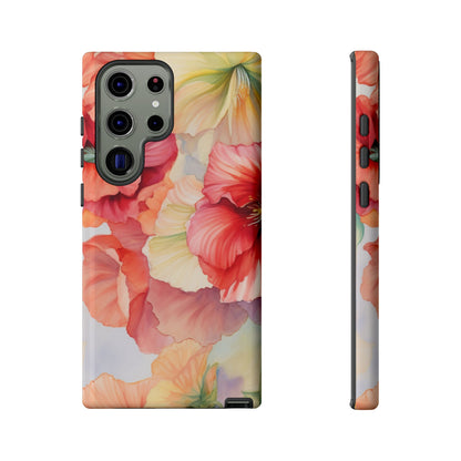 Gumamela Blush Pink Watercolor Floral – Samsung Galaxy Case