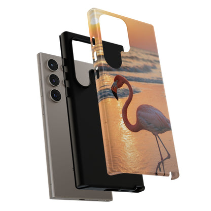 Island Beauty – Flamingo Samsung Galaxy Case