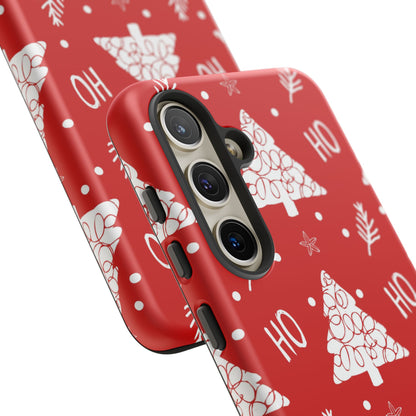 Samsung Galaxy Case: Ho Ho Ho – Christmas Tree Wonderland