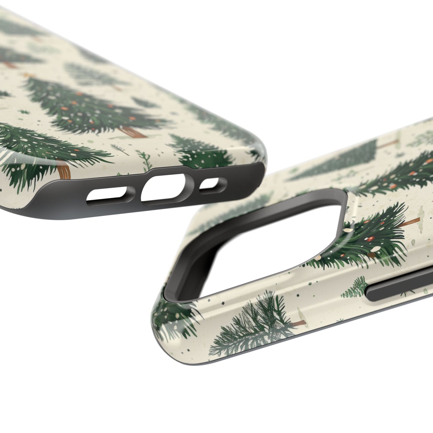 Festive Christmas Tree Forest Pattern – MagSafe iPhone Series Case