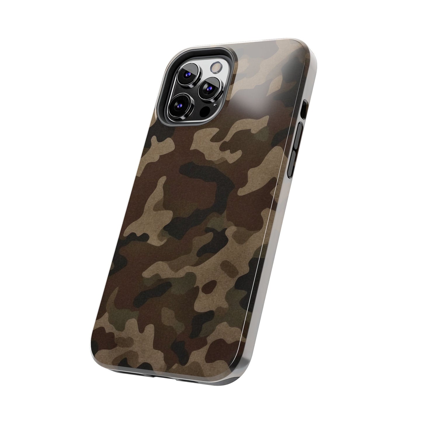 Classic Camouflage iPhone Case – Rugged Woodland Camo Protection