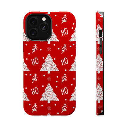 MagSafe iPhone Case: Ho Ho Ho – Christmas Tree Wonderland