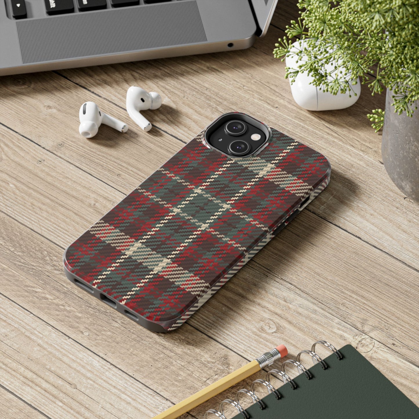 Cozy Rustic Plaid - iPhone Series Case