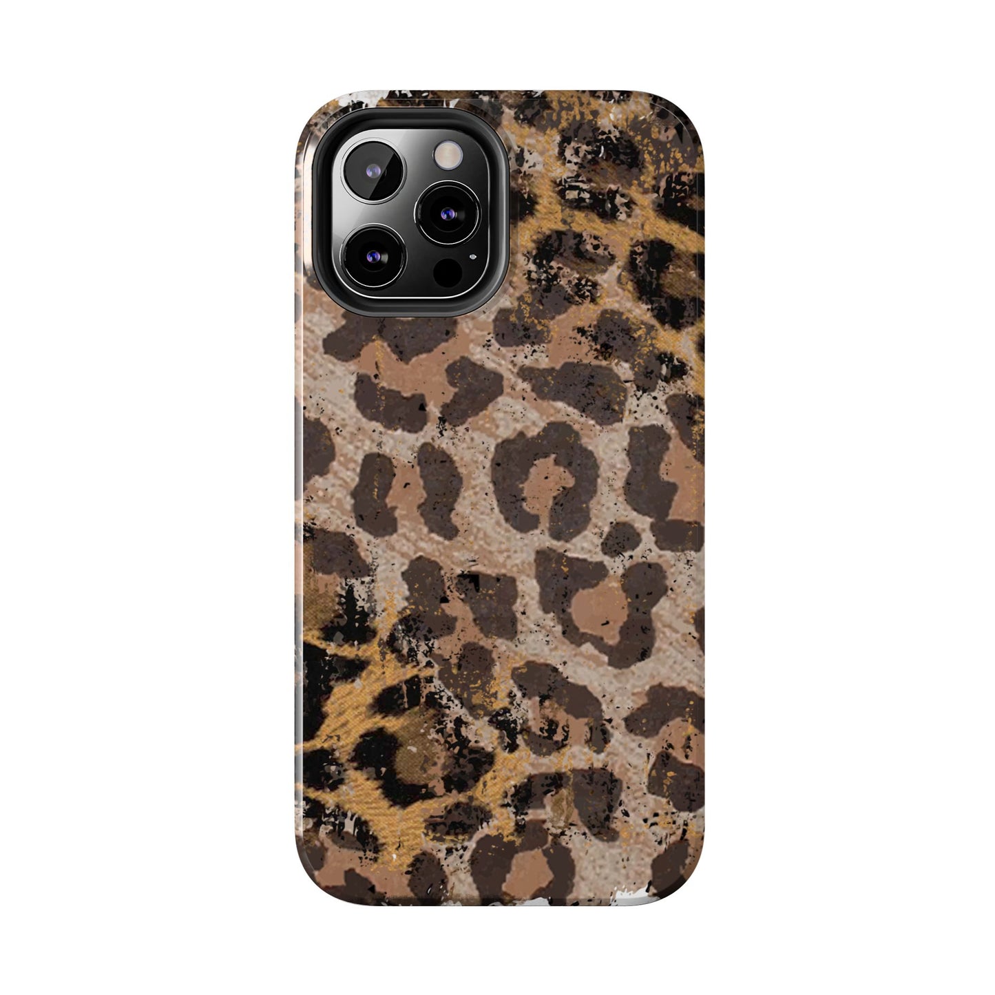 Vintage Distressed Leopard Print - iPhone Series Case