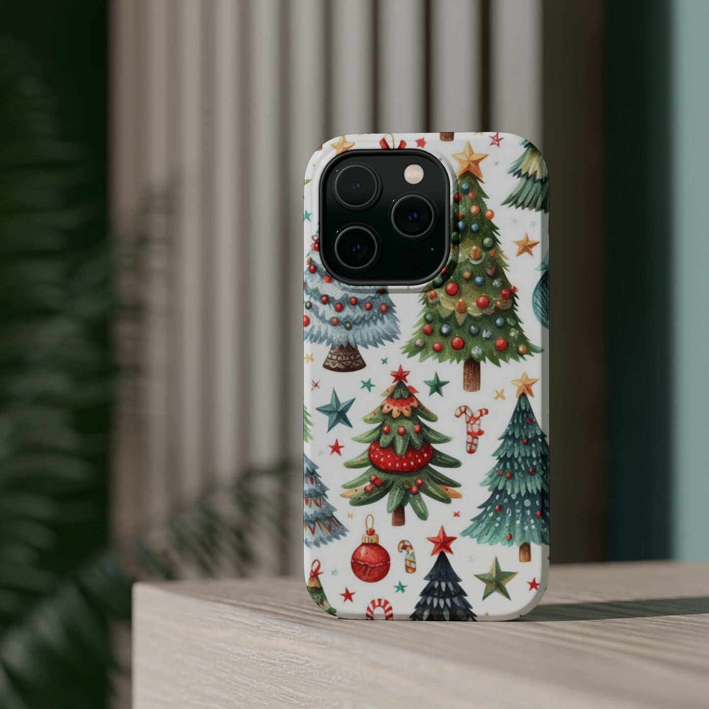 Festive Tree Wonderland – MagSafe iPhone Case