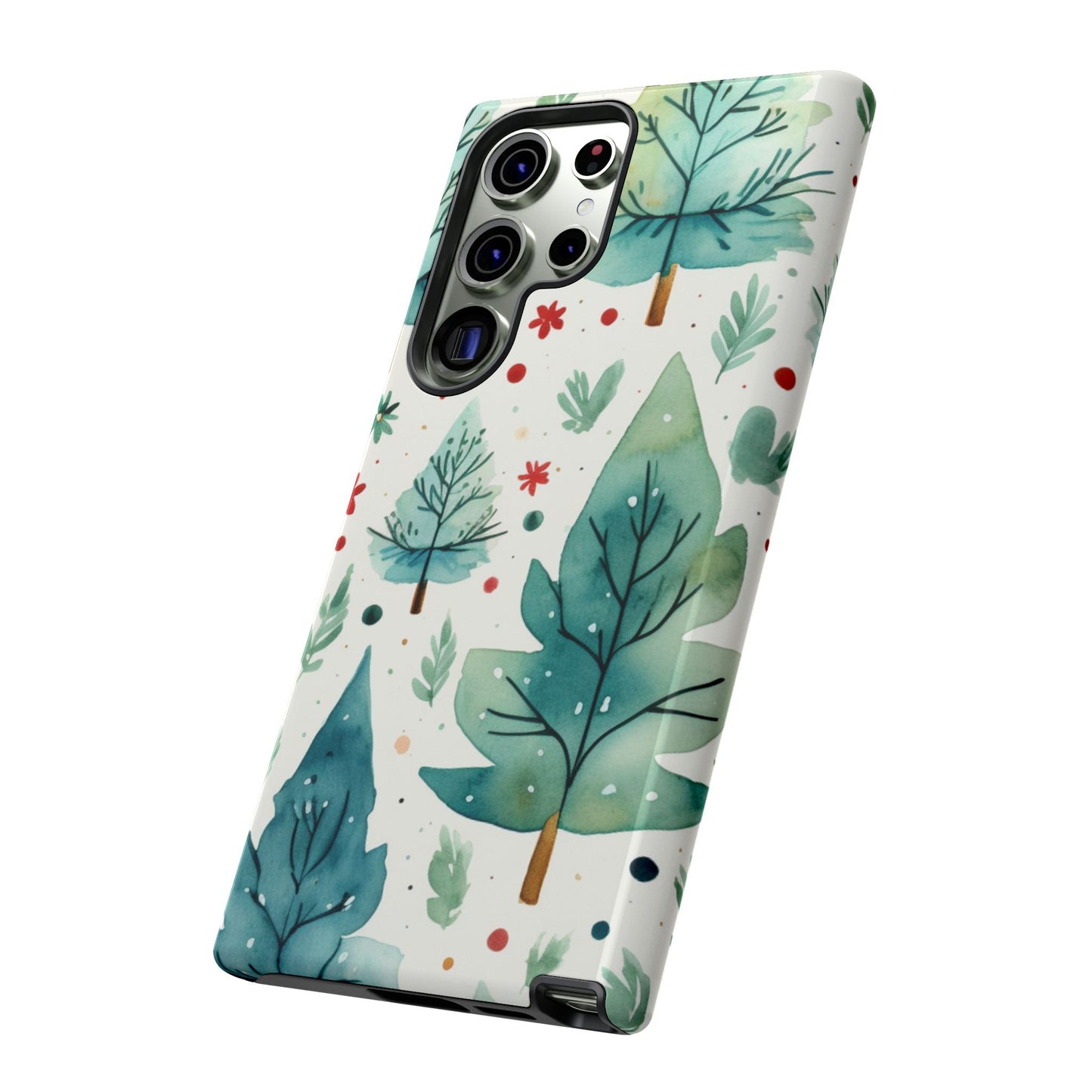 Watercolor Winter Forest -  Samsung Galaxy Series Case