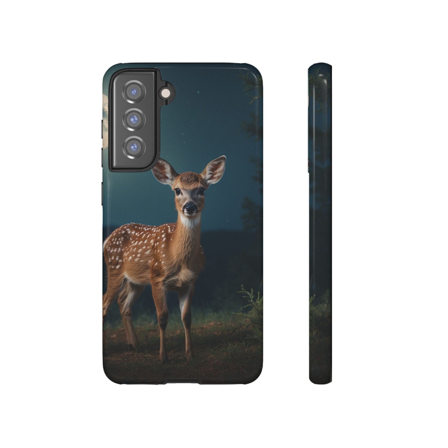 Samsung Galaxy Case – Mystic Fawn Under the Moonlit Sky