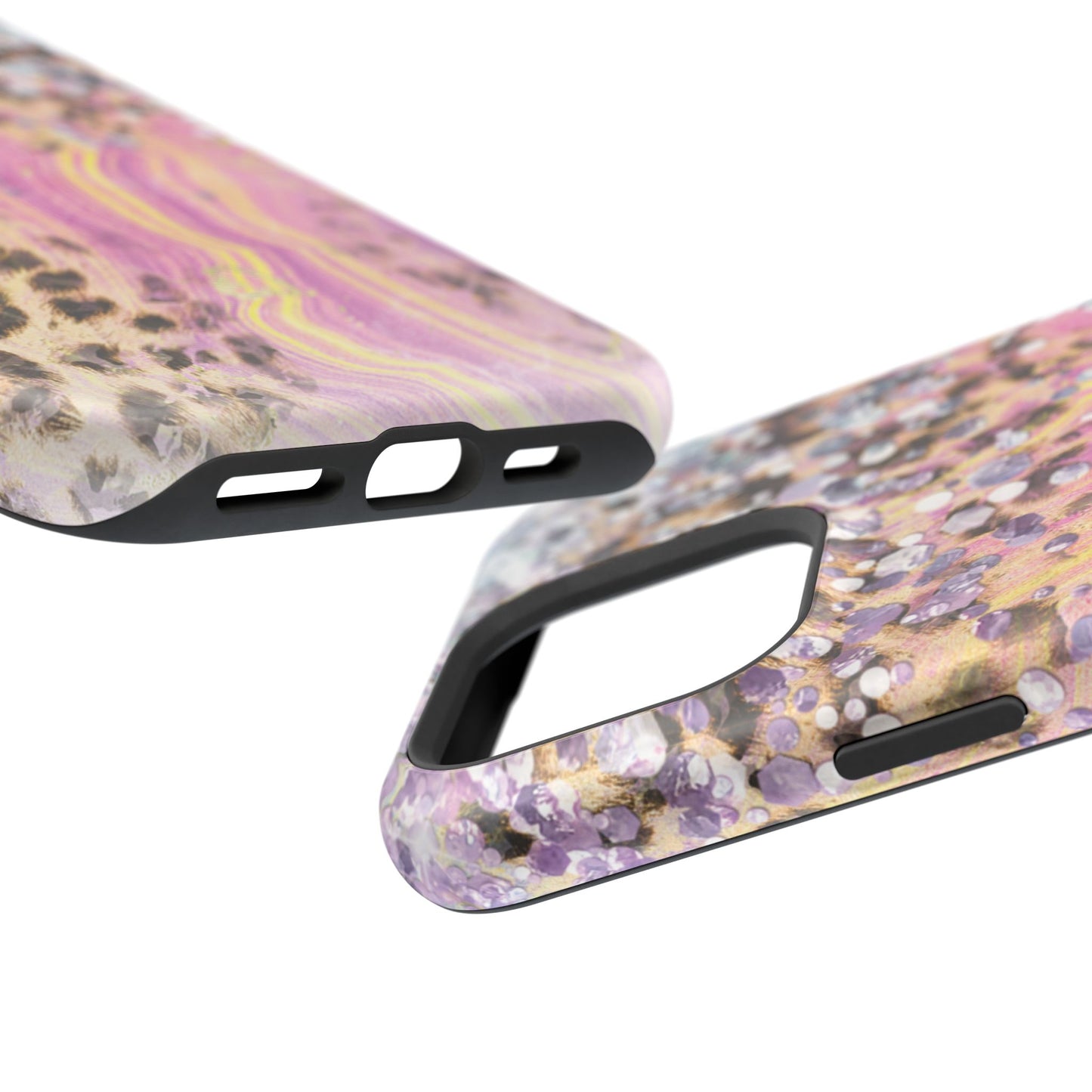 Glitter Glam Leopard – Magsafe iPhone Series Case