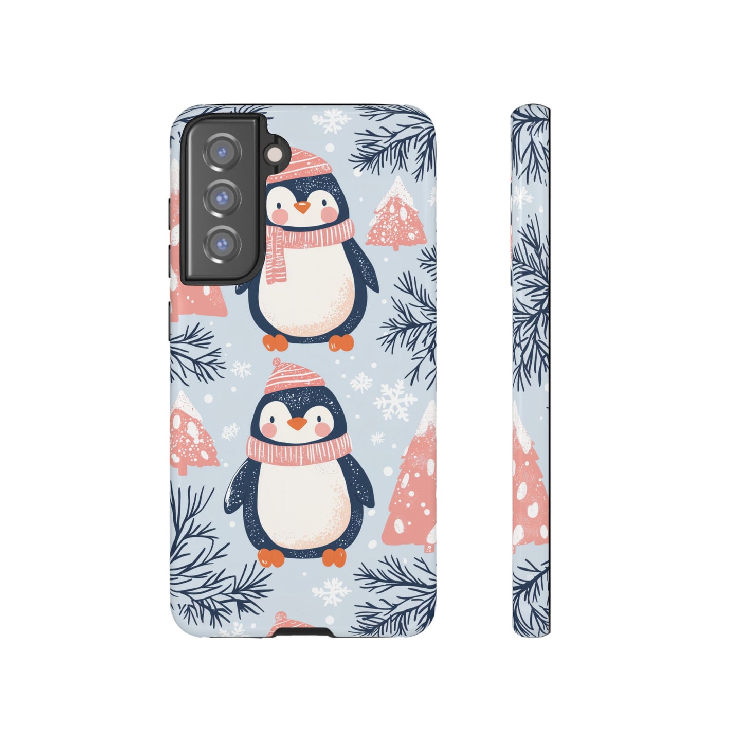 Penguin in Winter Wonderland Samsung Galaxy Case