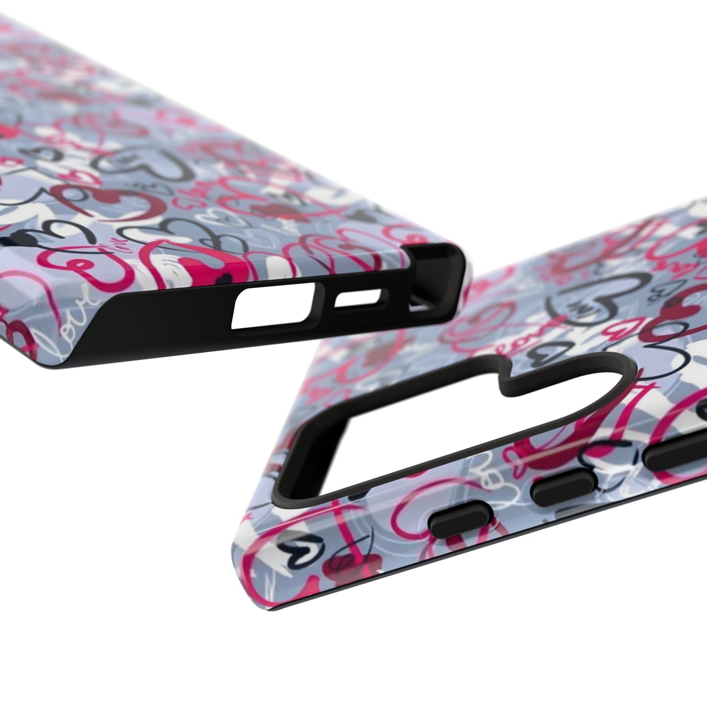 Graffiti Love Hearts Samsung Galaxy Case