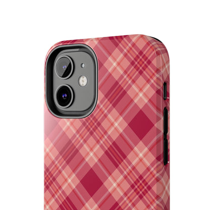 Rustic Red Plaid – iPhone Series Case