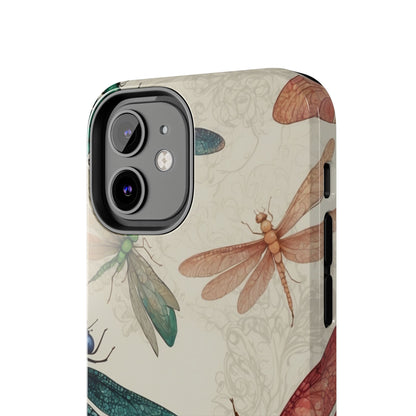 Vintage Dragonfly Garden – iPhone Series Case