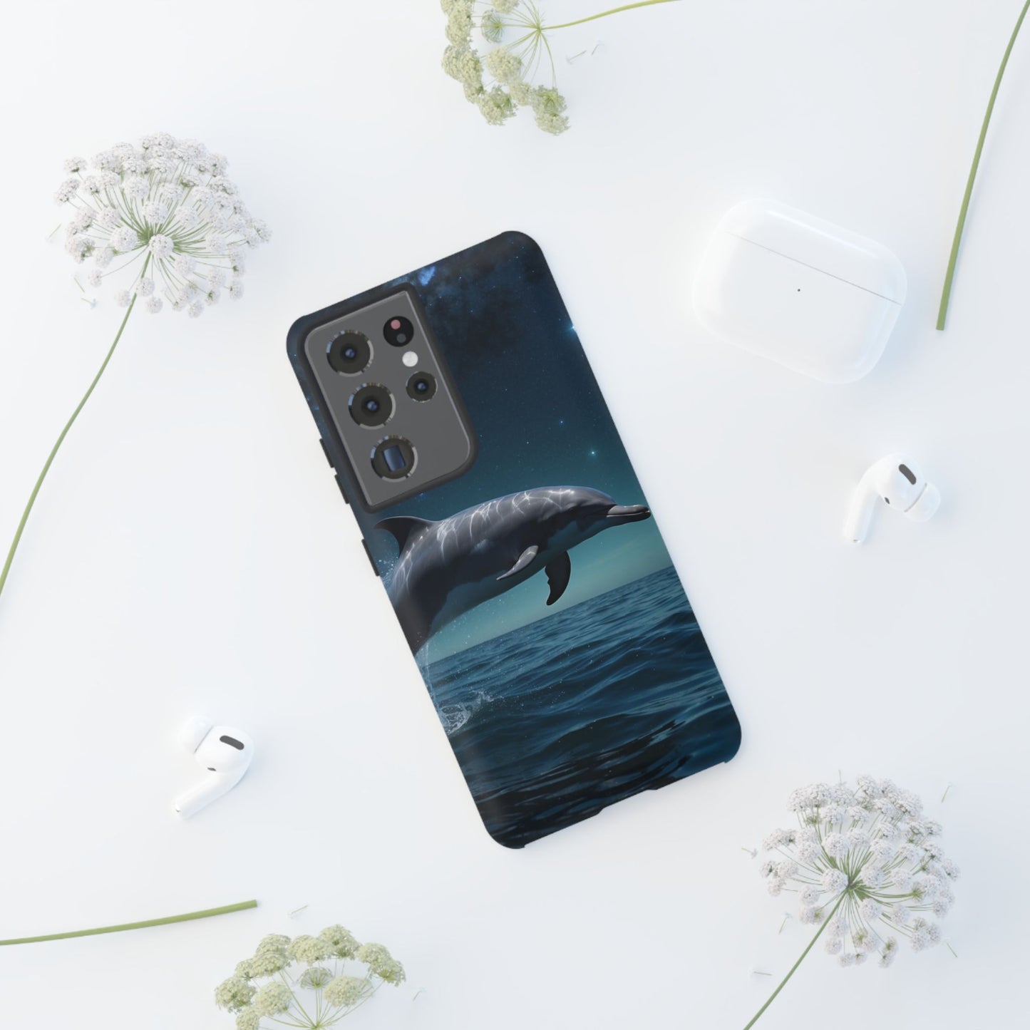 Midnight Ocean Dolphin - Samsung Galaxy Case