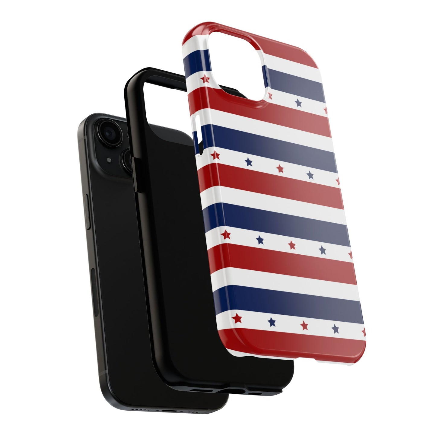 Patriotic Stars iPhone Case