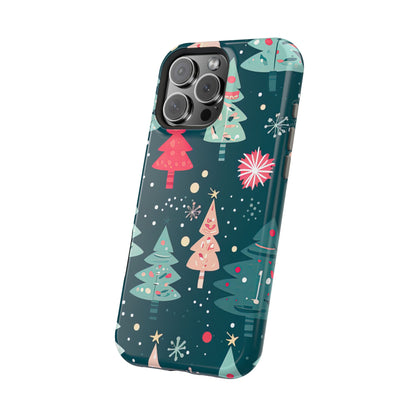 Whimsical Christmas Trees - MagSafe iPhone Series Case