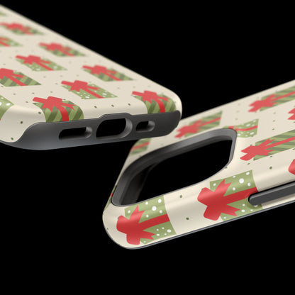 Festive Holiday Gift Pattern - MagSafe iPhone Series Case