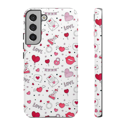 Samsung Galaxy Case: Romantic Love-Inspired Icons Case