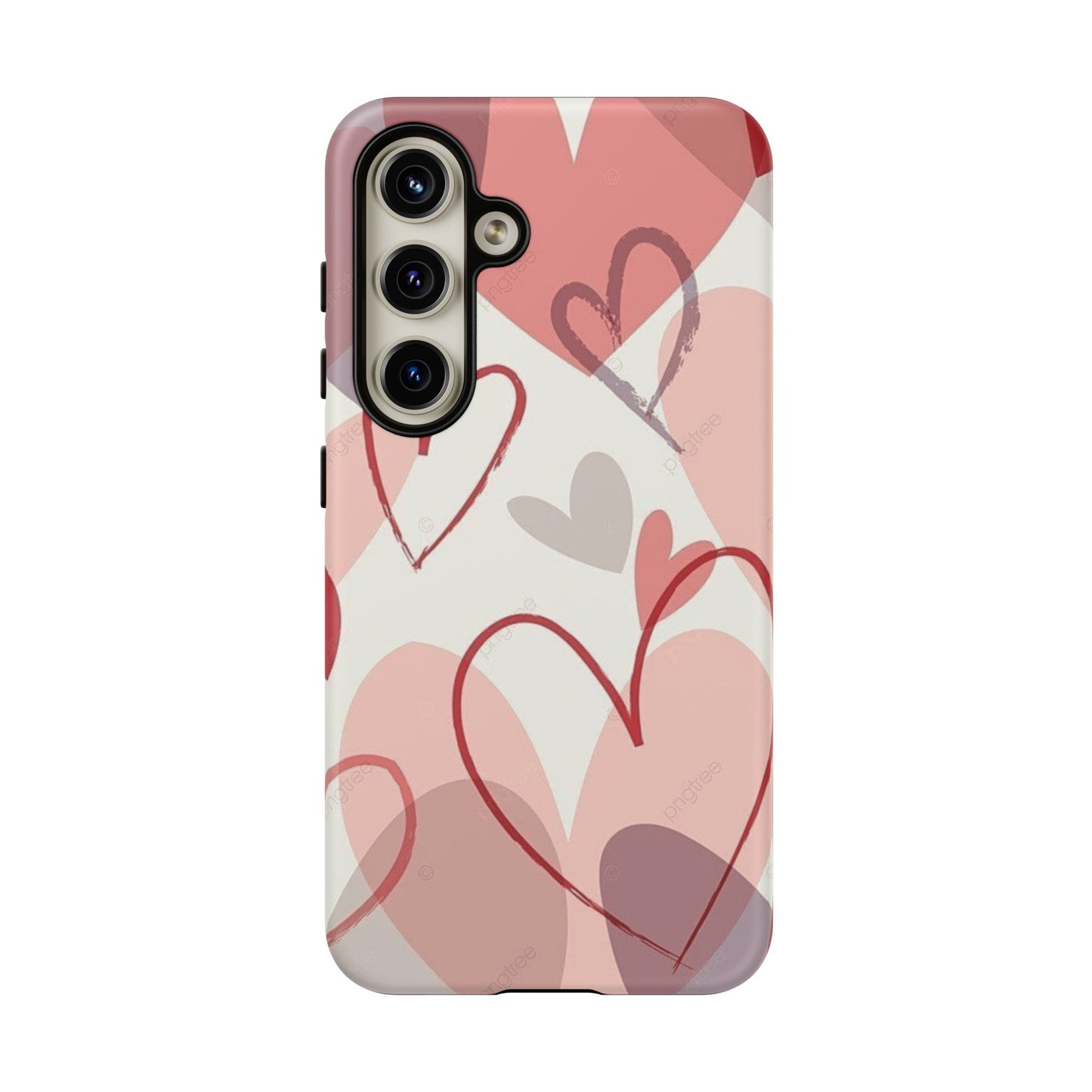 Romantic Red Hearts Samsung Galaxy Case