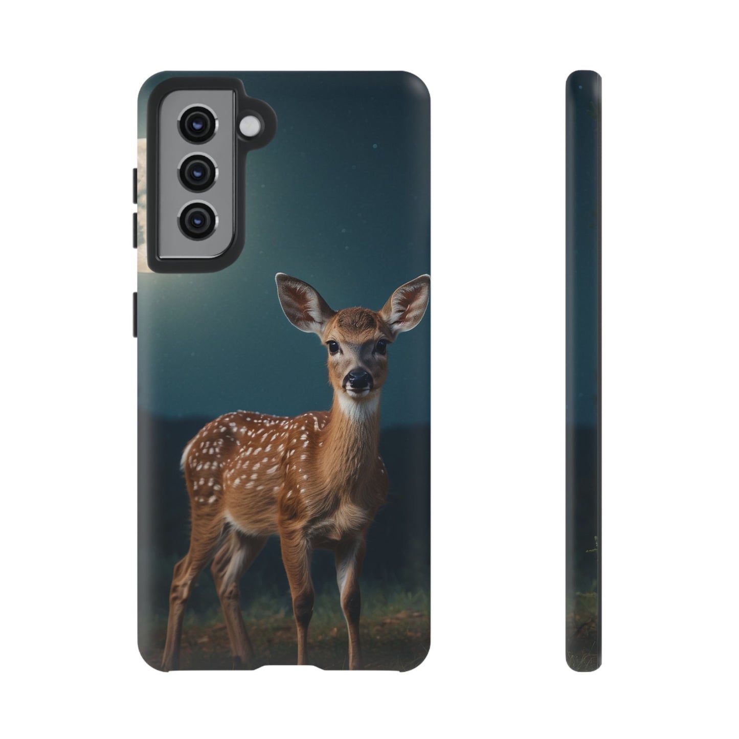 Samsung Galaxy Case – Mystic Fawn Under the Moonlit Sky