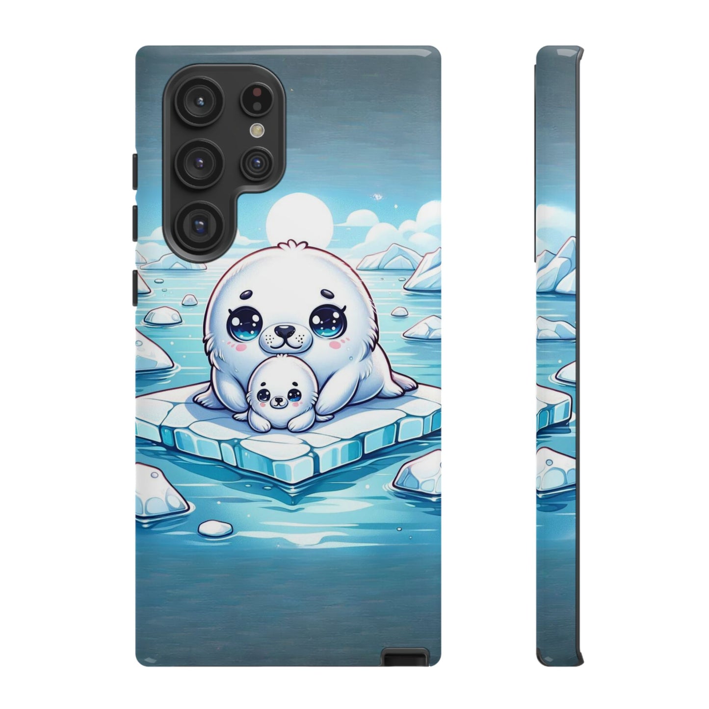 Arctic Embrace Seal iPhone Case