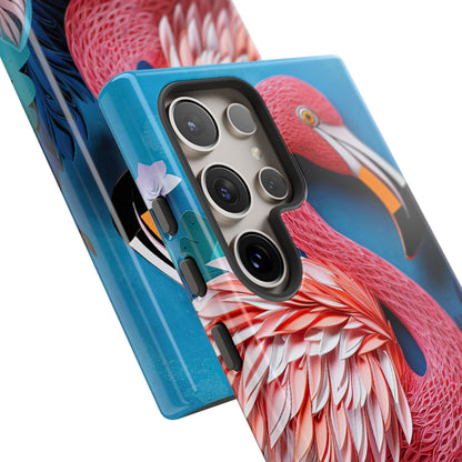 Flamingo Dreams – Bold Tropical Samsung Case