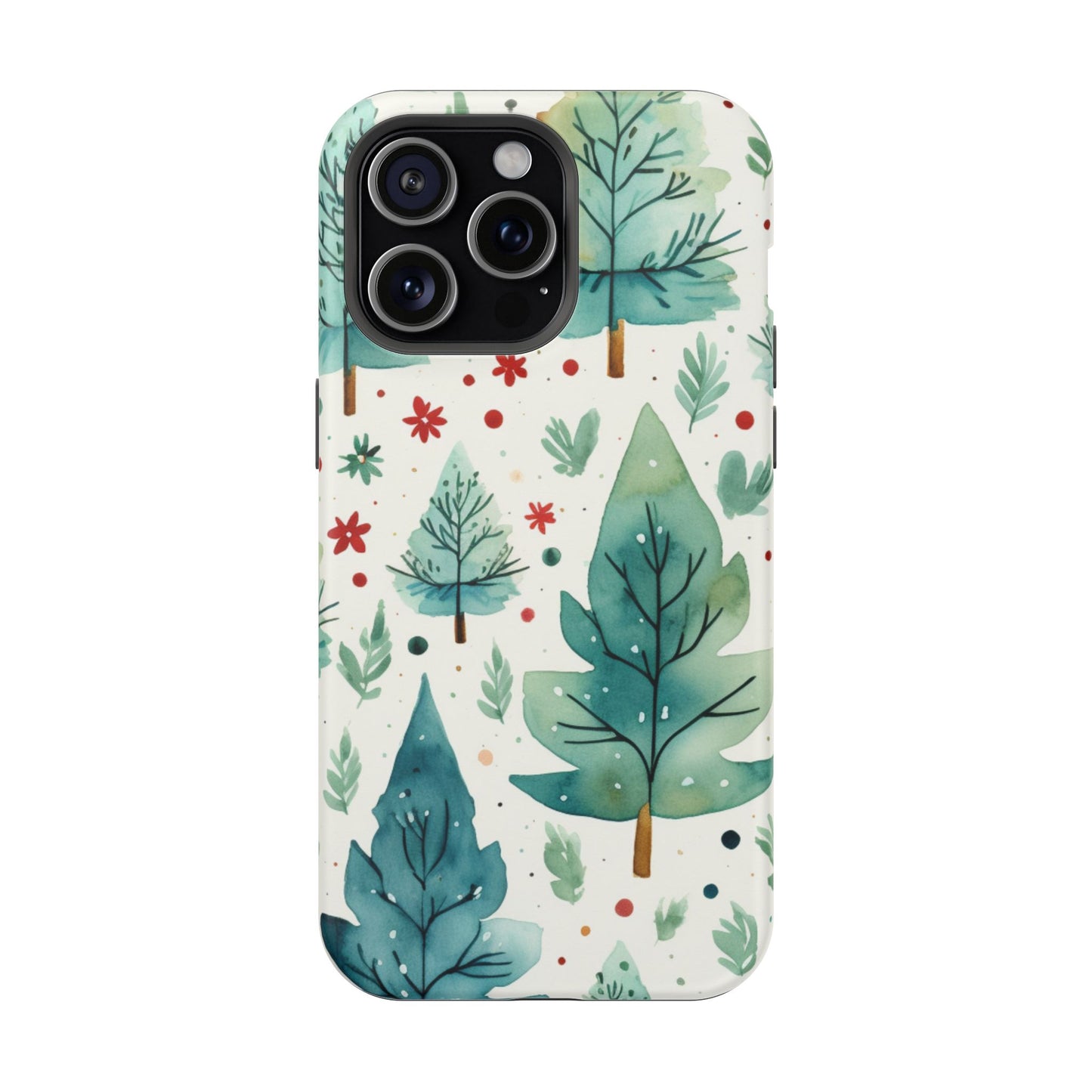 Watercolor Winter Forest - MagSafe iPhone Series Case