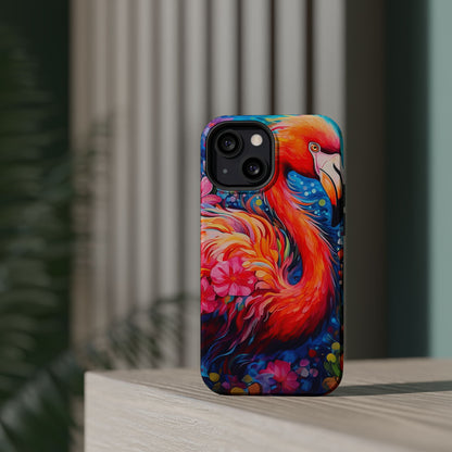 Tropical Elegance – Flamingo MagSafe iPhone Cases