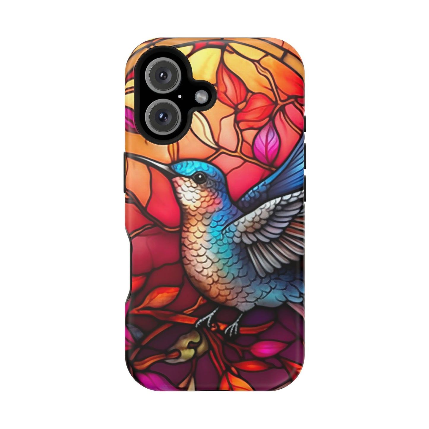 Radiant Multicolor Bird Artwork - MagSafe iPhone Case