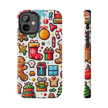 Festive Christmas Icons Pattern – iPhone Series Case