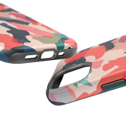 Modern Earthy Camo Abstract – MagSafe iPhone Case